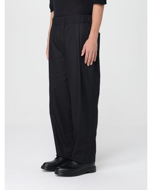 Pantalone Uomo di Laneus in Black da Uomo