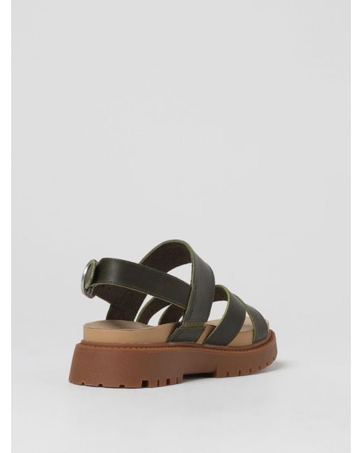 Timberland Brown Flat Sandals