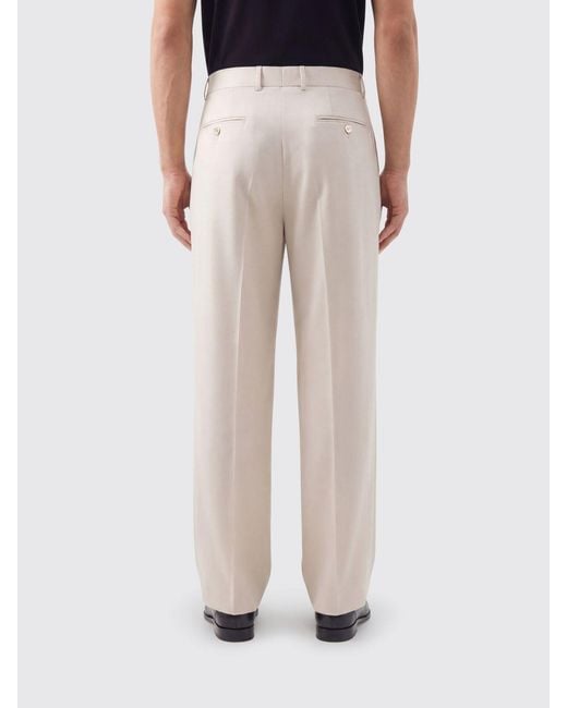 Tom Ford White Wool And Cashmere Tailored Trousers for men
