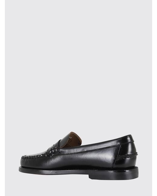 Sebago White Classic Dan Leather Loafers