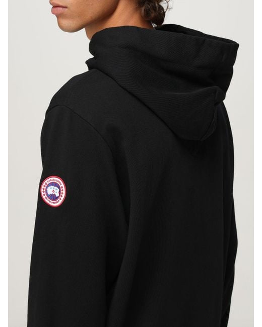 Sudadera Hombre Canada Goose de hombre de color Black