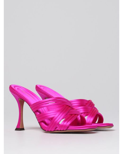 Aquazzura Pink Sandalen Mit Absatz Damen