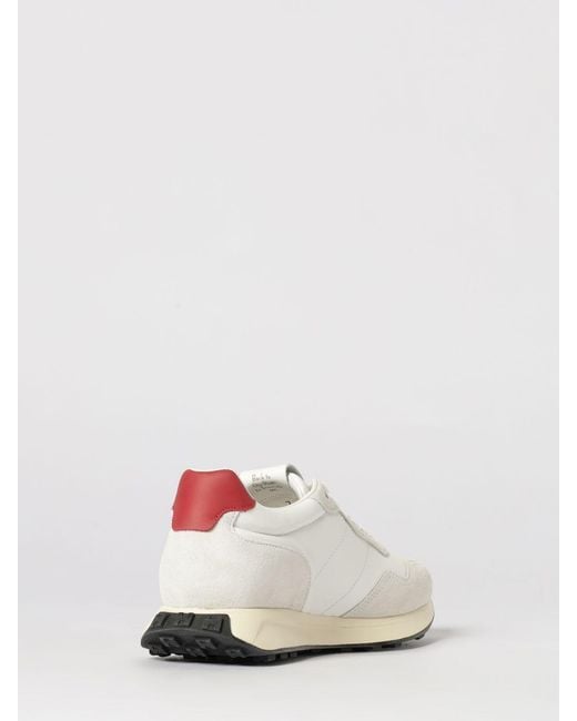 Hogan White H601 Leather Sneakers for men
