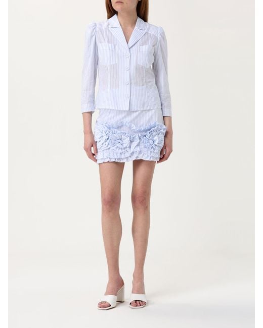 Camicia Classica di Twinset in White