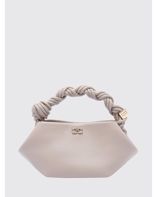Ganni Natural Mini Handbag
