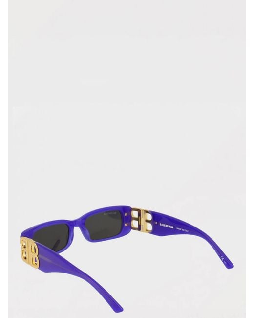 Balenciaga Blue Bb Sunglasses