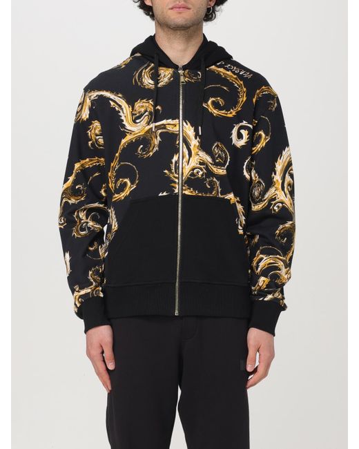 Versace Jeans Couture Black Sweatshirt for men
