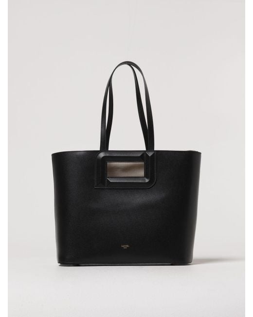 Lancel Black Schultertasche Damen
