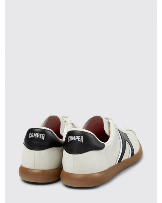 Camper White Pelotas Soller Leather Sneakers for men