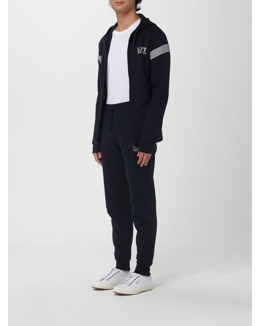 EA7 Blue Sweat for men