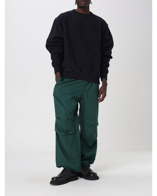 Pantalone di Burberry in Green da Uomo