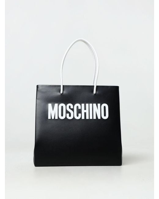 Bolso tote Moschino Couture de color Black