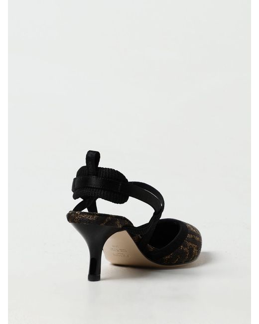 Fendi Black High Heel Shoes