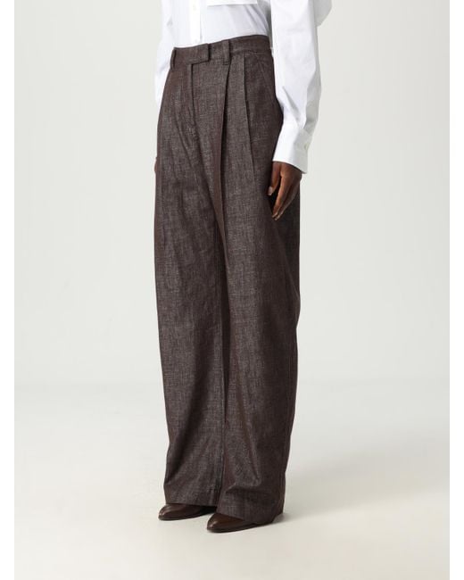 Brunello Cucinelli Gray Jeans Damen