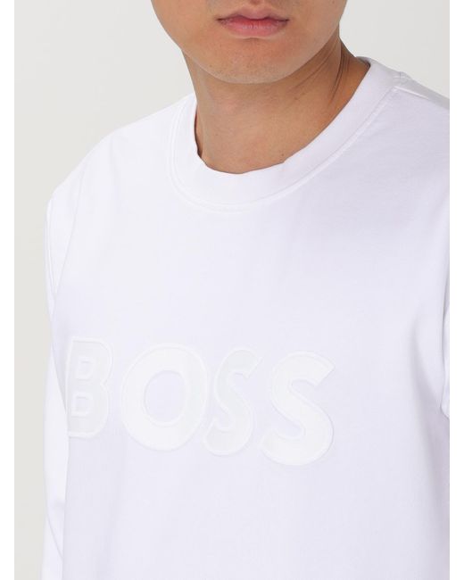 Sweatshirt Homme Boss pour homme en coloris White