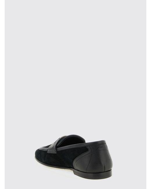 Dolce & Gabbana White Dolce &Amp Gabbana Suede Loafers for men