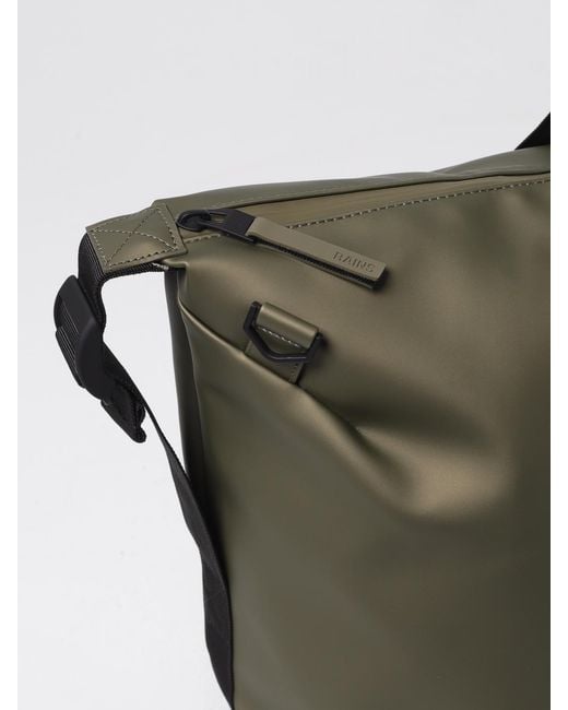 Rains Green Hilo Duffle Bag for men