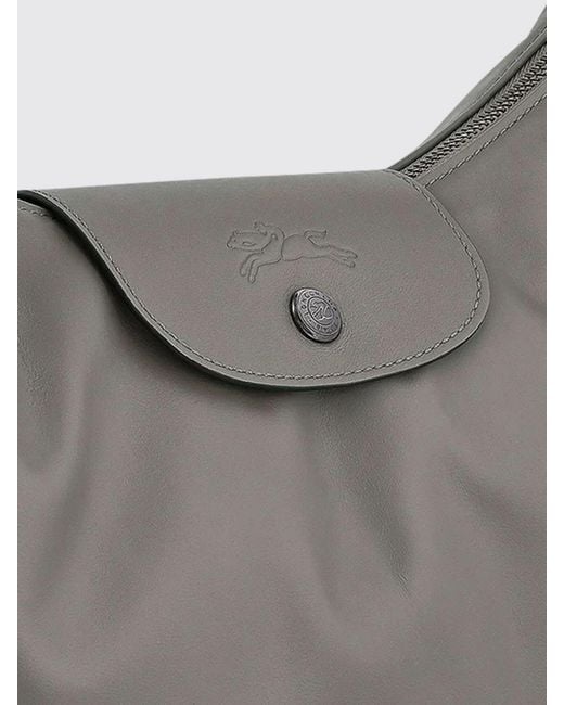 Longchamp Gray Shoulder Bag
