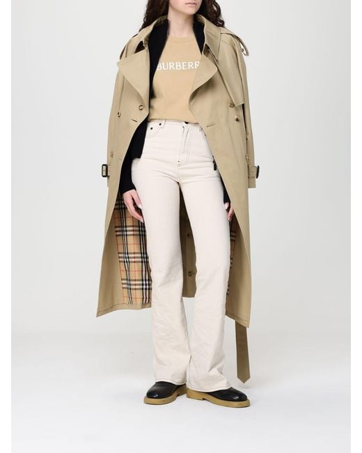 Burberry Natural Stretch Denim Straight Jeans