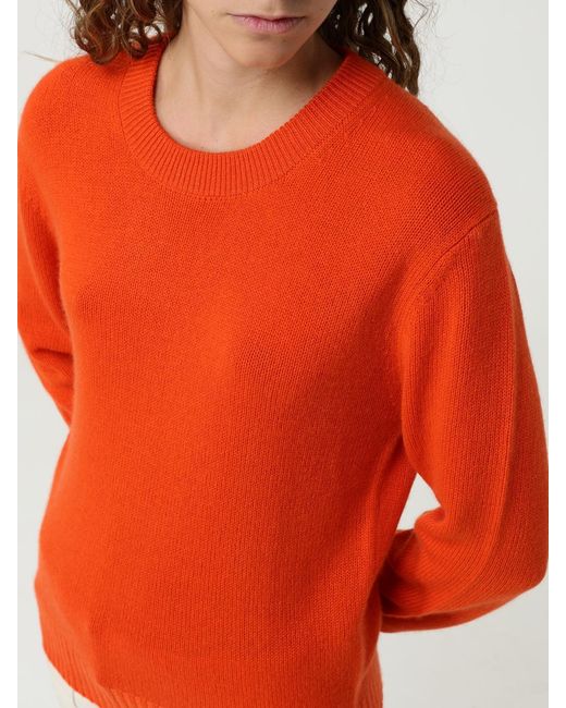 Sudadera Mujer Allude de color Red