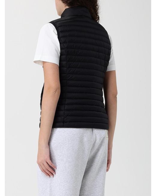 Colmar Black Padded Nylon Vest With Zip