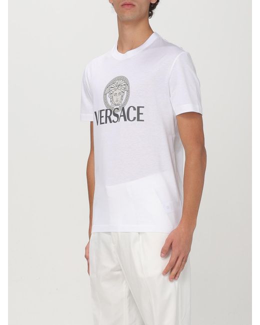 T-Shirt Homme Versace pour homme en coloris White