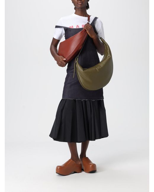 Marni Brown Shoulder Bag