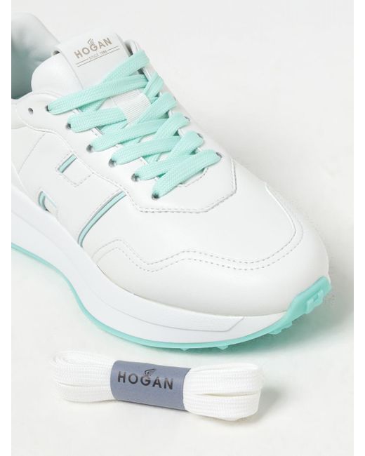Sneakers H641 in pelle di Hogan in White