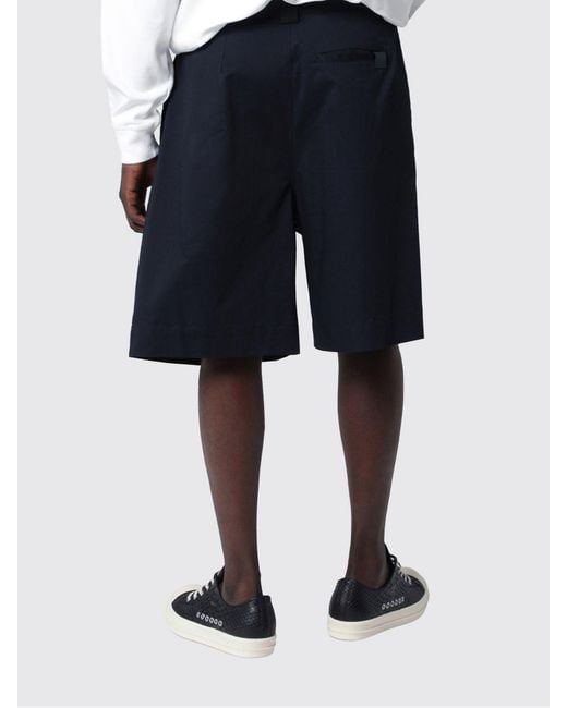 DARKPARK Blue Cotton Shorts for men