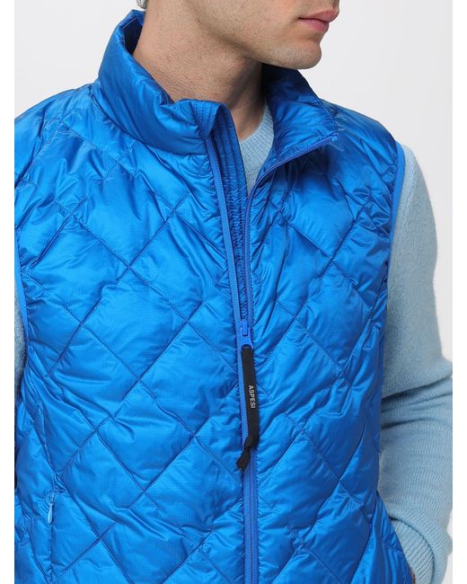 Aspesi Blue Waistcoat for men