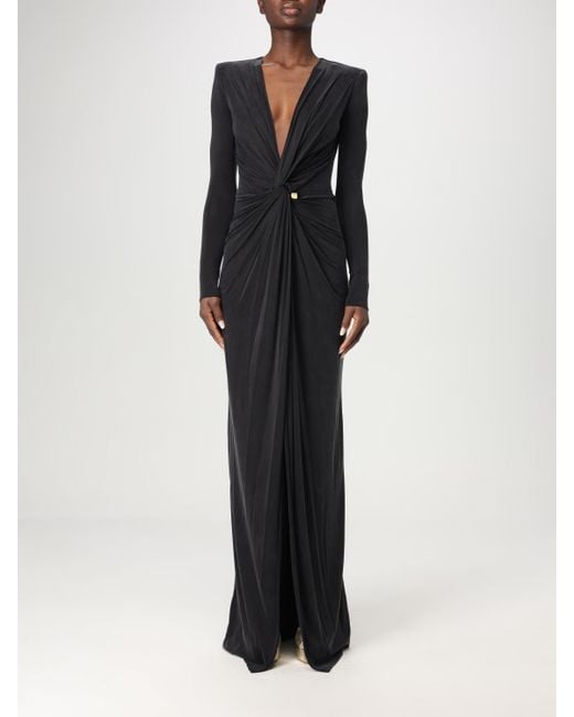 Elisabetta Franchi Black Kleider Damen