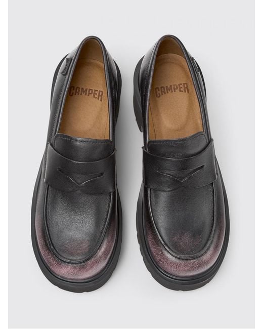 Camper Gray Milah Loafers