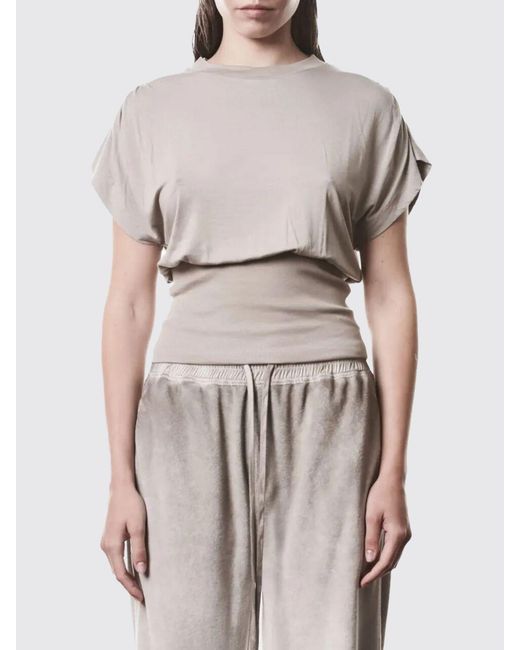 Thom Krom Gray Modal And Silk Top
