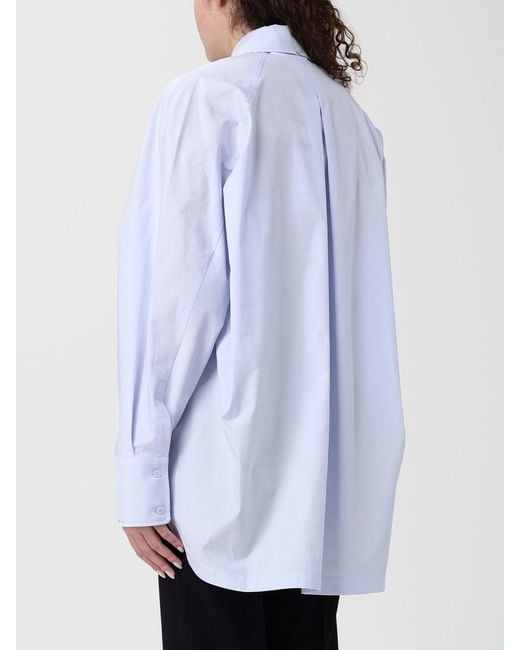 Sportmax White Classic Cotton Poplin Shirt