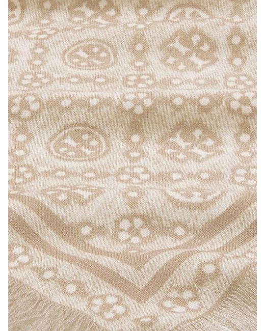 Tory Burch Natural Scarf