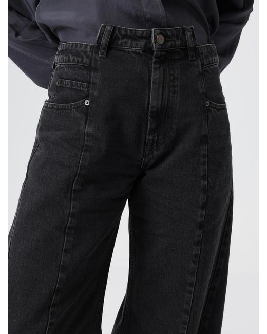 Maison Margiela Black Cotton Denim Jeans