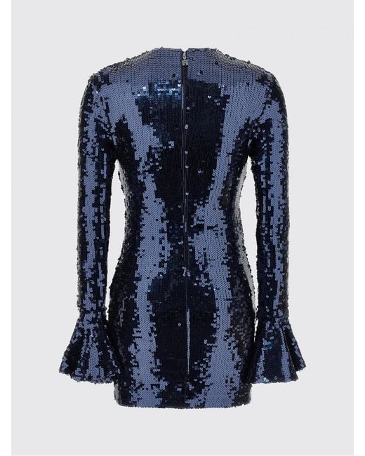 ROTATE BIRGER CHRISTENSEN Blue Sequin Dress