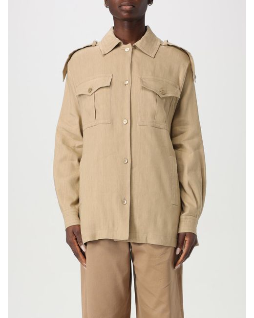 Alberta Ferretti Natural Jacket