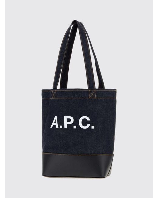 Borsa Uomo di A.P.C. in Blue da Uomo