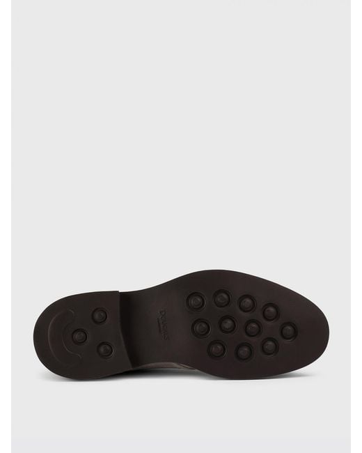 Doucal's Natural Suede Desert Boots for men