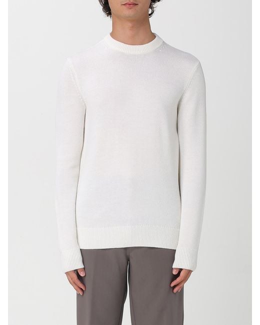 EA7 White Jumper for men