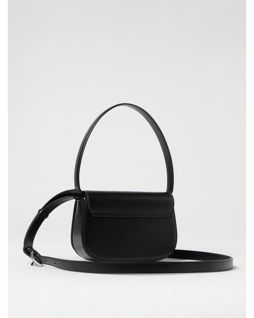 DIESEL Black 1Dr Nappa Leather Bag