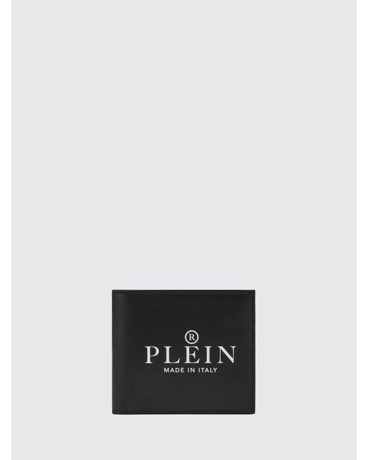 Philipp Plein White Bi-Fold Wallet With Logo Print for men