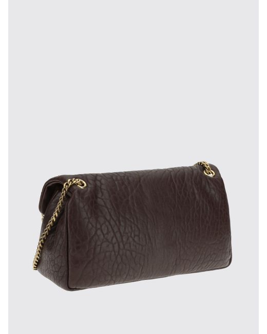 Saint Laurent Brown Schultertasche Damen