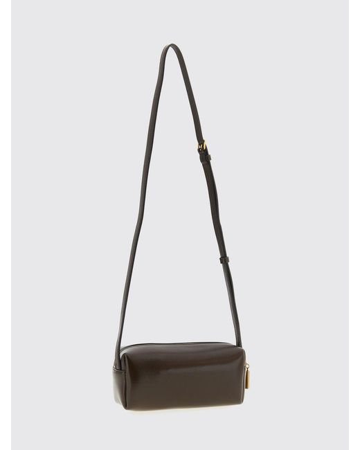Khaite White Mini Kye Leather Bag