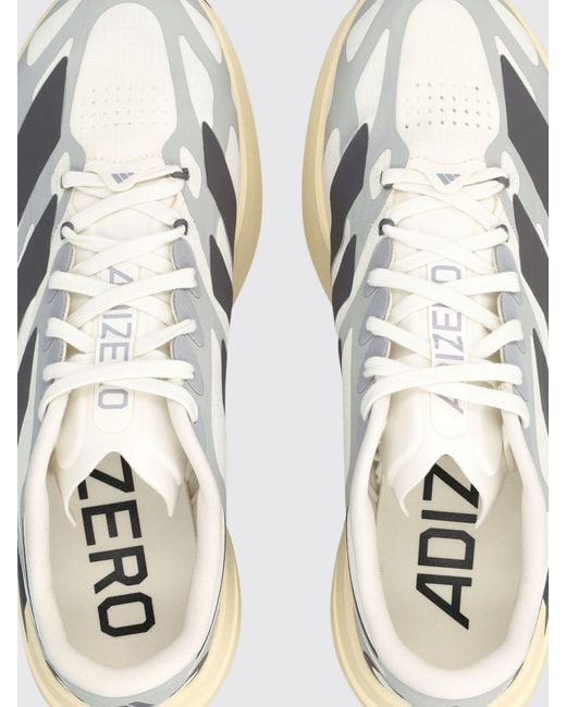 Adidas Originals White Adizero Evo Sl Exo Technical Fabric Running Trainers for men