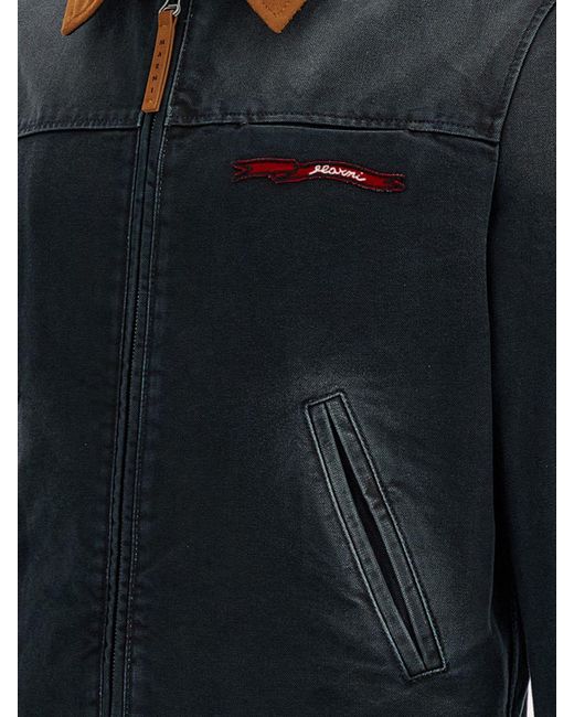 Marni Blue Denim Jacket for men