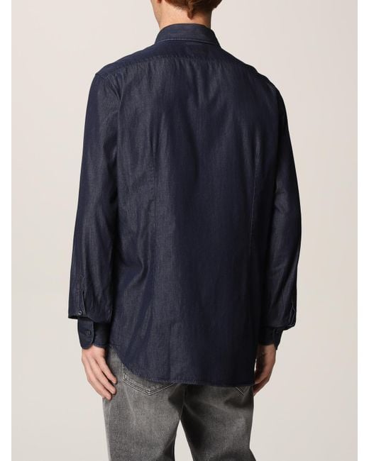 Camicia di XC in Blue da Uomo