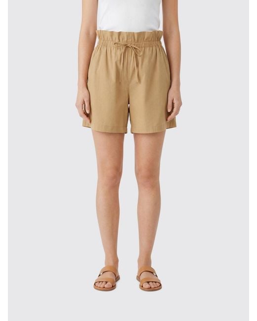 Jil Sander Natural Cotton Shorts