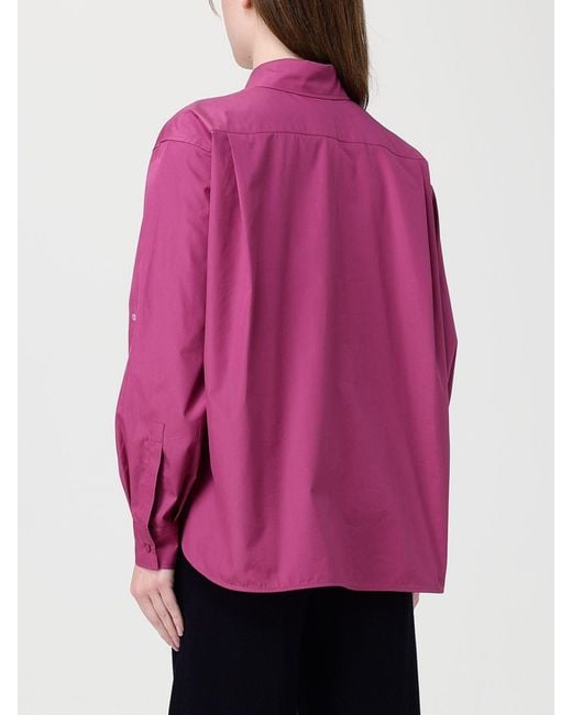 Max Mara Pink Cotton Shirt